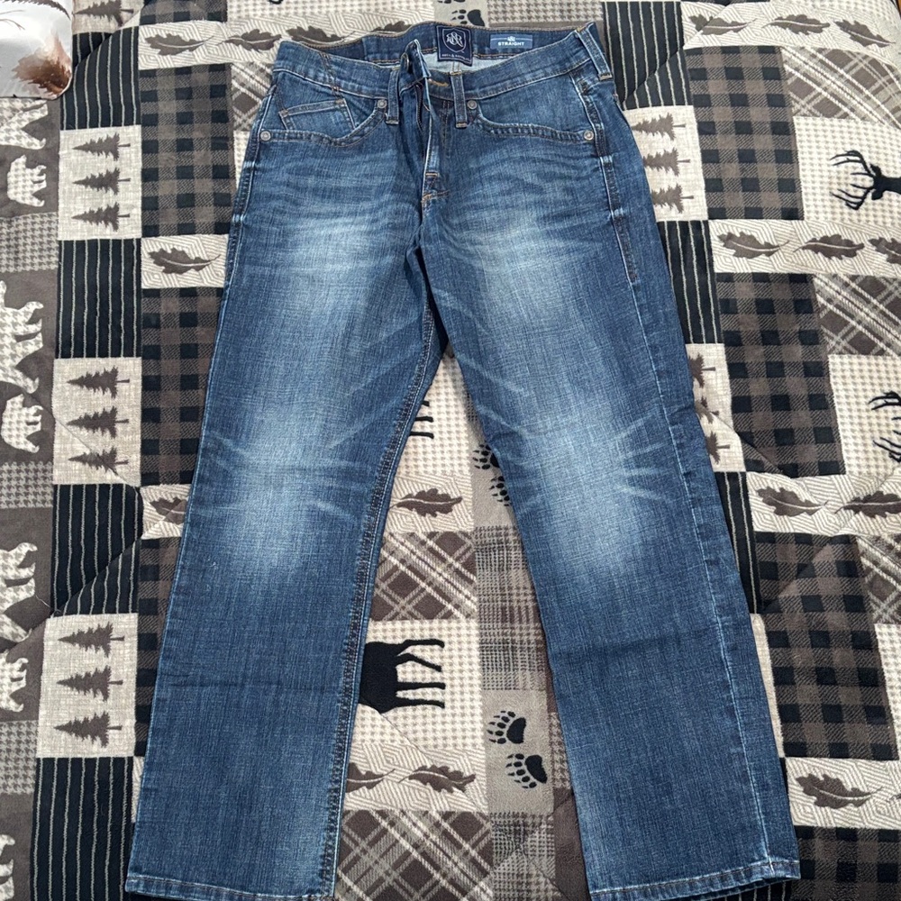 Rock & Republic Men's Classic Blue Straight Jeans